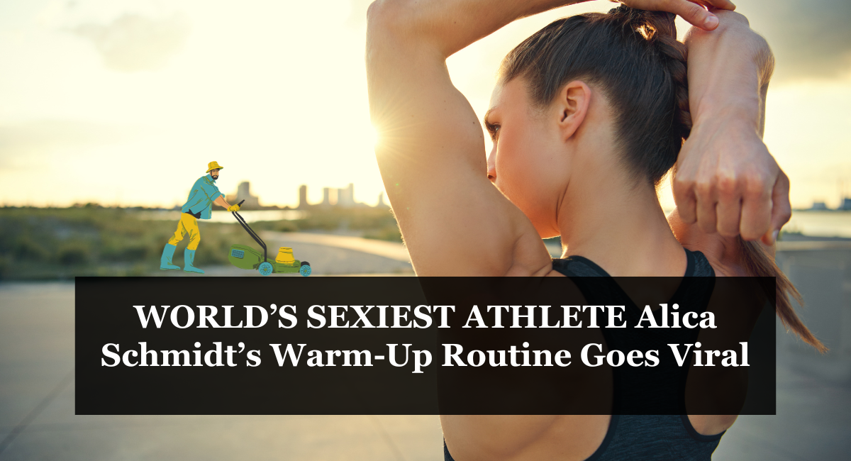 WORLD’S SEXIEST ATHLETE Alica Schmidt’s Warm-Up Routine Goes Viral